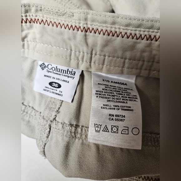Columbia Mens‎ Size 36 Omni Shield Pants - Picture 3 of 10